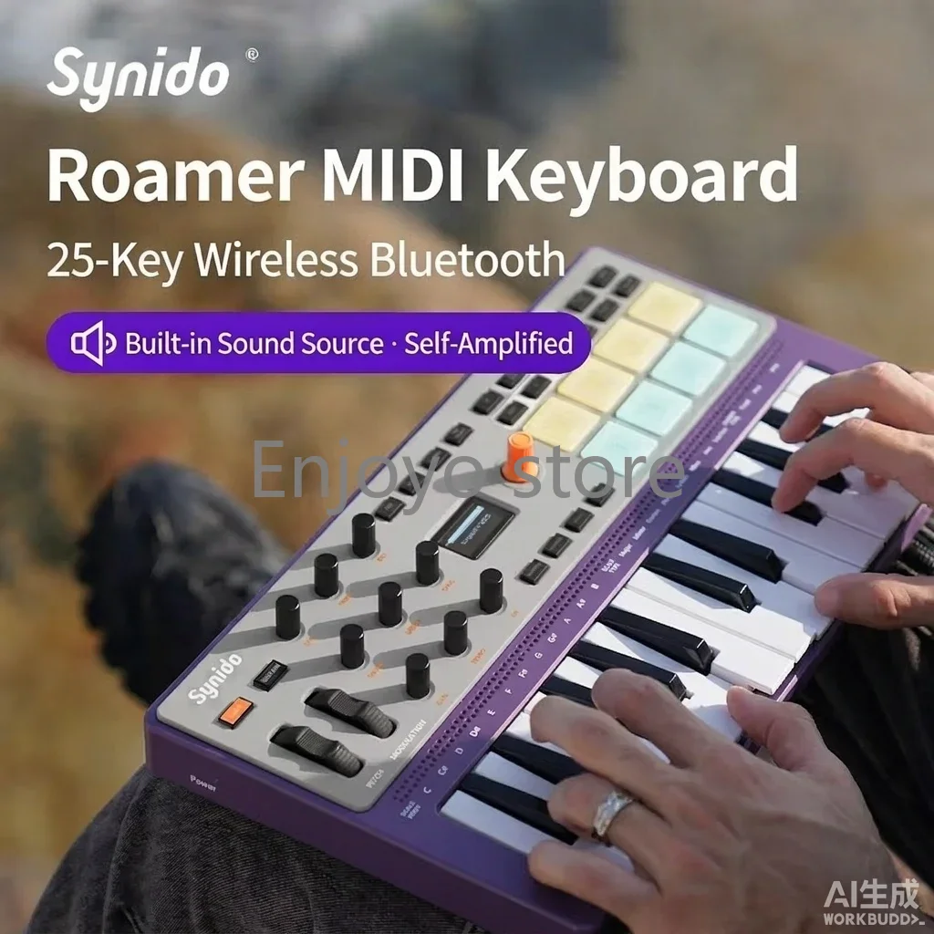 Synido TempoKEY W25 Play Wirel - Midi Controller Pad 评论和价格