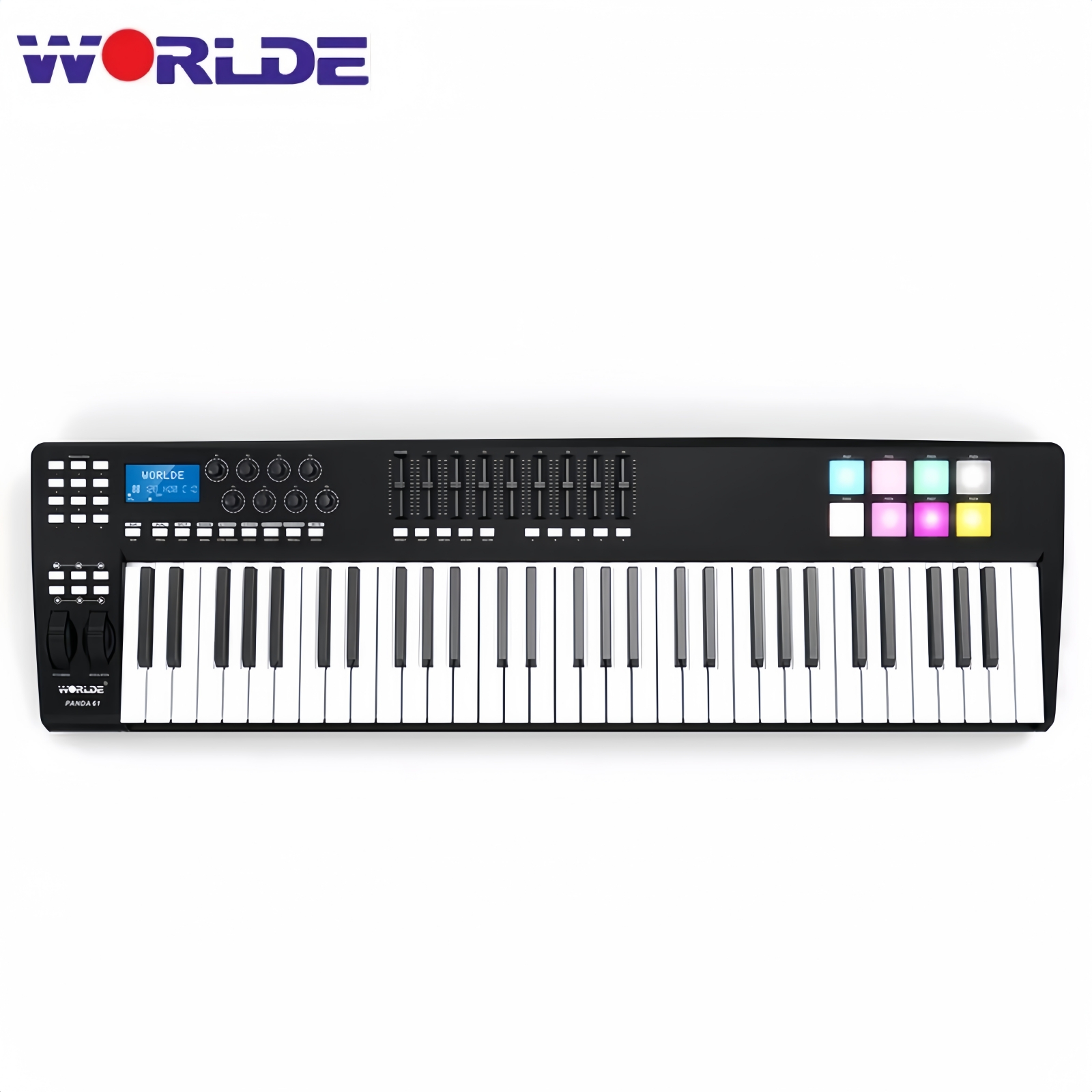 WORLDE PANDA61 61-Key USB MIDI - Midi Controller Pad 评论和价格