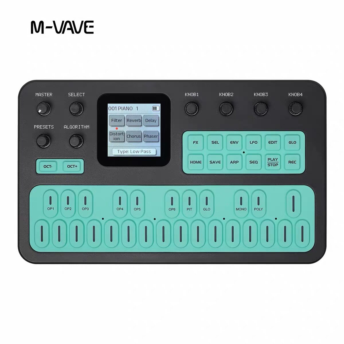 M-Vave Fm-1 Pocket FM Synthesi - Midi Controller Pad 评论和价格