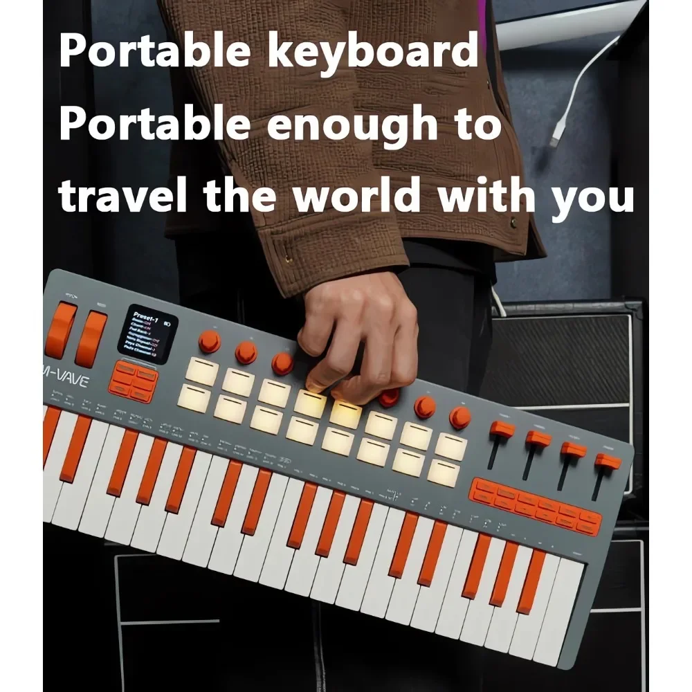 M-VAVE SMK-37 Elite MIDI Produ - Midi Controller Pad 评论和价格